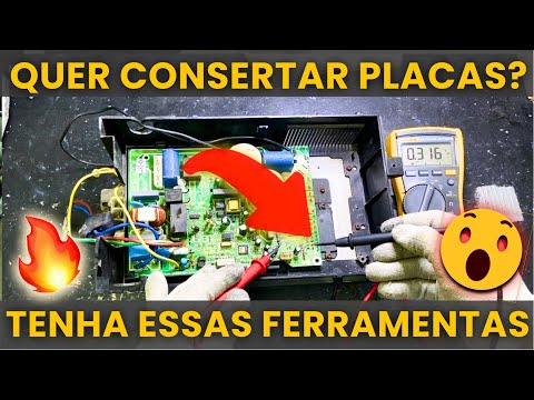 Vídeo: As 4 Ferramentas que Preciso para Consertar Placas AC