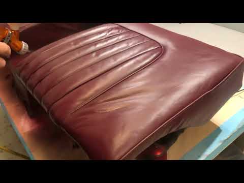 Riley Pathfinder Leather Restoration The Final Stage - Leather Repair Company