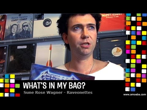 Sune Rose Wagner (The Raveonettes) - What's In My Bag?