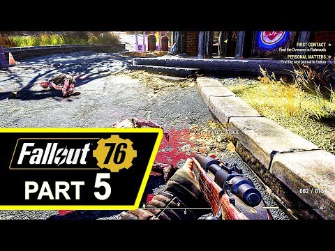FALLOUT 76 Gameplay Walkthrough Part 5 (HD)