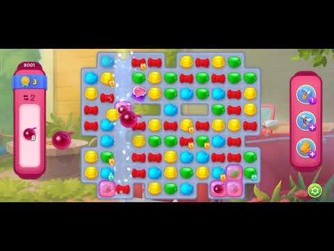 Homescapes level 8001 Super Hard level (+5moves)