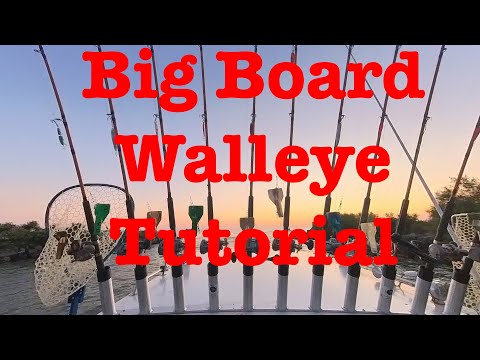 Lake Erie Walleye Big Board Trolling Tutorial