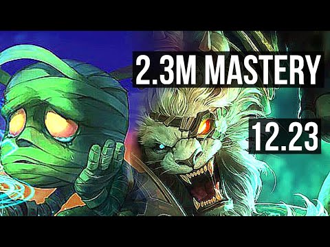 AMUMU vs RENGAR (JNG) | 2.3M mastery, 4/1/4, 500+ games | EUW Master | 12.23