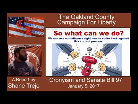 Cronyism and SB97