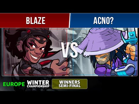 Blaze VS Acno? - Winners Semis - EU - Brawlhalla Winter Championship 2022