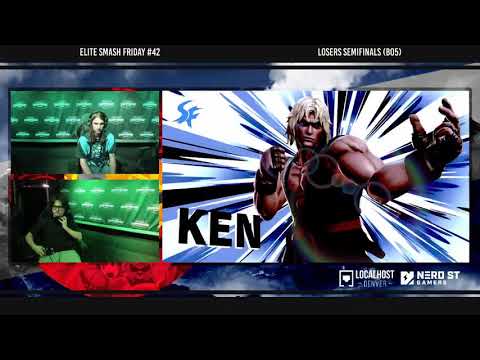 Elite Smash Friday #42 - AeS|Steam (Snake) Vs. Armada|Smirk (Ken) - Losers Semifinals