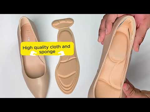 Forefoot Heel Arch Support Insole Pads video thumbnail