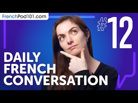 learn how to use the verb to be in French Daily French Conversations 01