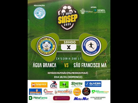 COPA SINSEP FUTEBOL DE BASE / PALMEIRAIS - PI