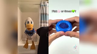 Donald Duck Reacts To A Whole Bunch of Satisfying TikToks (TRY NOT TO LAUGH) @DonaldDucc
