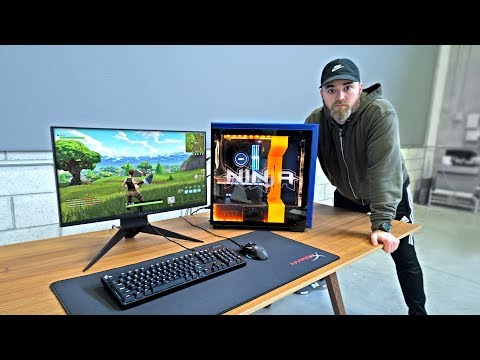 Building Ninja's Fortnite Gaming Setup!