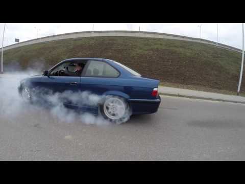 BMW E36 || Burnout || MPower || GoPro by Loczek