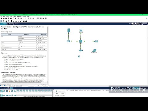 2.3.12 Packet Tracer   Configure a WPA2 Enterprise WLAN on the WLC