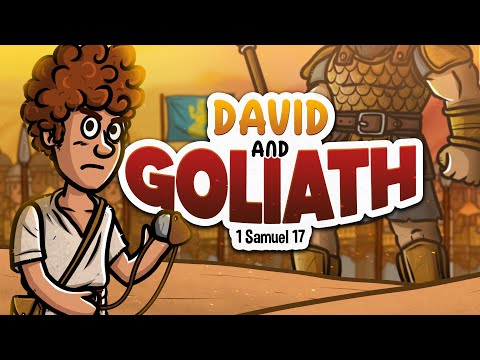 David and Goliath ⚔️🪨 | The battle against the Giant | Animated Bible Story | My First Bible | 57