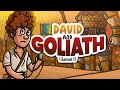 David And Goliath ️ The Battle Against The Giant Animated Bible Story My First Bible 57
