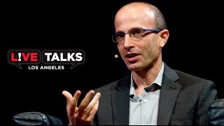 Yuval Noah Harari in conversation with Terrence McNally at Live Talks Los Angeles