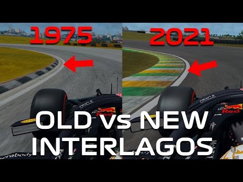 What parts of the old Interlagos circuit still exist?