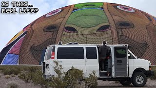 A Wild Climb and an Unbelievable Sight - Van Life Nevada