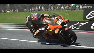 RedBullリンクをRedBullのマシンでレースに参戦してみた　【motoGP20】【PS4】