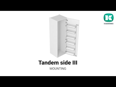 Kit de colonne et étagères de cuisine extractibles Tandem II - Arena Style KESSEBÖHMER