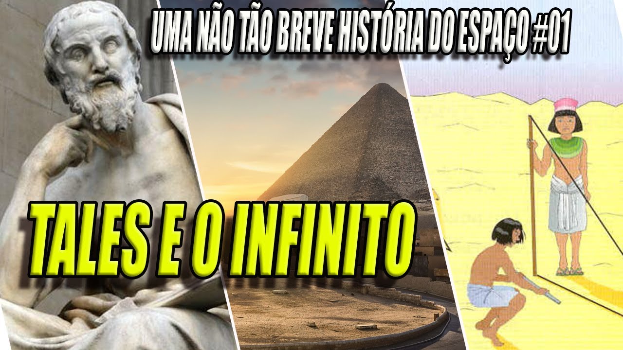 Tales e o Infinito| Uma Não Tão Breve História do Espaço