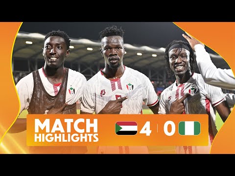 Sudan 4-0 Nigeria Match Highlights l TotalEnergies CHAN 2024 l Matchday 2