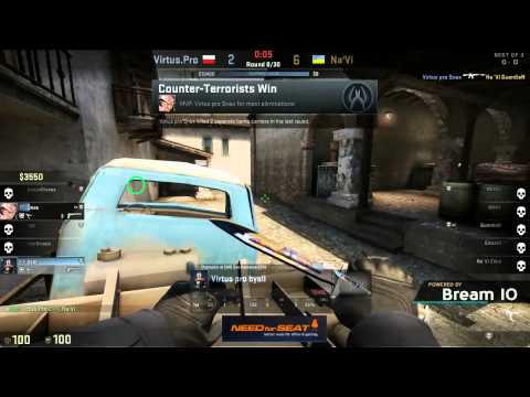 Virtus.Pro vs Na'Vi on de_inferno @ Dreamhack Summer 2014 Quarter Finals (CS:GO VP vs Na'Vi) Game 1