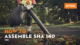STIHL How to Assemble: SHA 140 | STIHL Tutorial