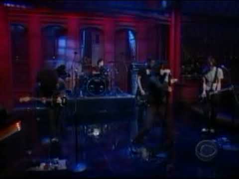 At The Drive In David Letterman Show One Armed Scissor