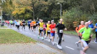 preview picture of video 'Najaarsloop (1/2 marathon en 5 + 10 km) AV Cialfo Epe op zaterdag 02-11-2013.'