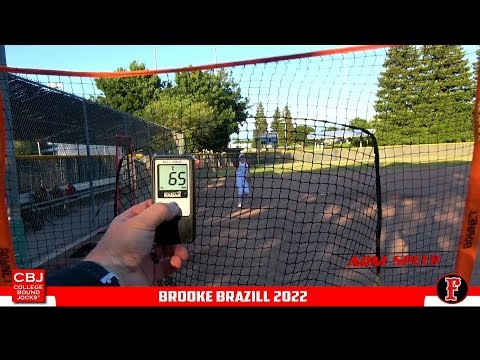 Brooke Brazill 2022 Softball Skills Video