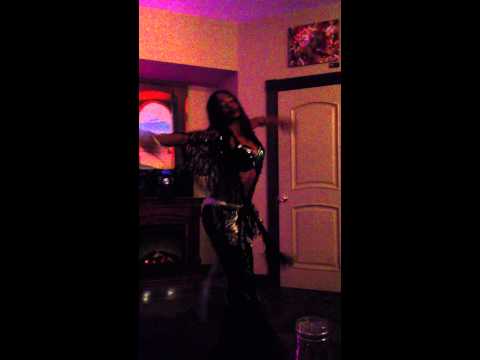 Sadira aka Lady Liquid Dances at Santa Cruz Vina Primo Wine Bar part 2