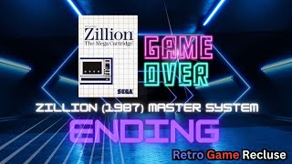 Zillion (1987) Sega Master System ending [Retro Gaming]