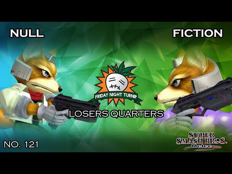 FNT #121 - null (Fox) VS Fiction (Fox) - SSBM - Losers Quarters