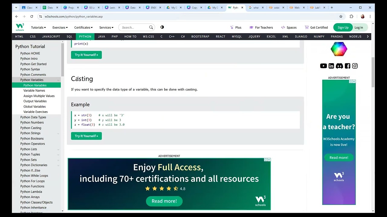 Introduction to Google Colab and Python Syntax