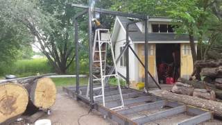 Building a house on a short flat rollercoaster 9-4-16