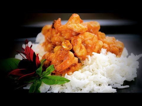 Chinese Kung Pao Prawns - Chinese Style Recipe Video