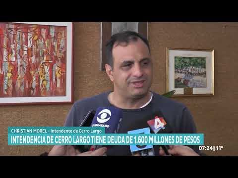 Cerro Largo: entredichos entre intendente y exintendente por deuda de más de $ 1.600 millones