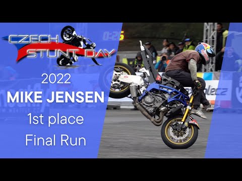 Czech Stunt Days 2022 -  Mike Jensen 1st place Final Run  (4K quality)