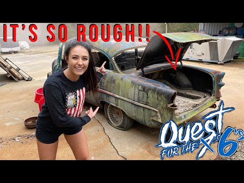 Alex Taylor Aims For The 6's In Her New '55 Chevy Street Car