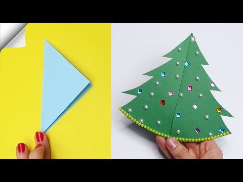 DIY christmas cards easy How to make christmas card Christmas card ideas