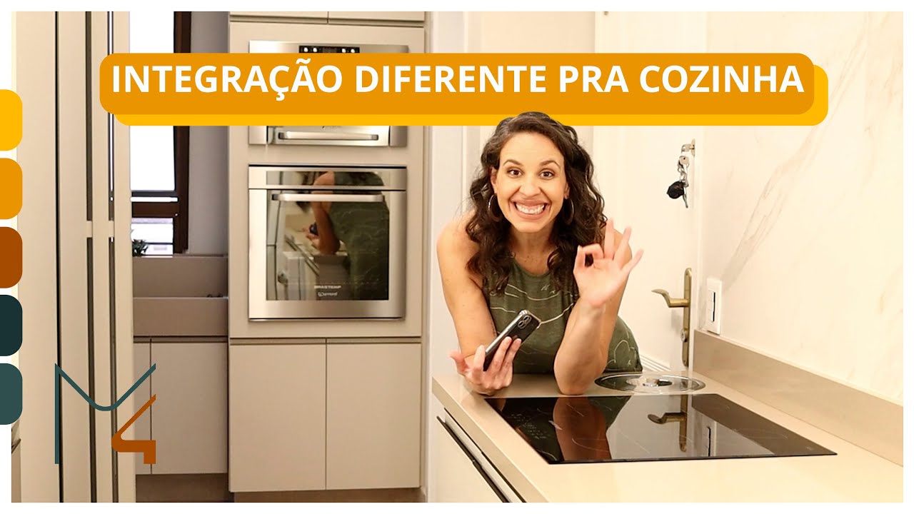 TOUR DE INTEGRAÇÃO DE SALA COM COZINHA DE UM JEITO DIFERENTE