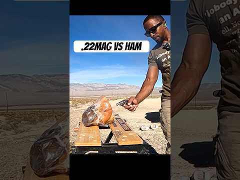 Shooting North American Arms folding revolver .22MAG