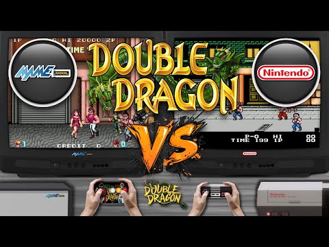 Double Dragon 🎮 Arcade vs Nintendo Entertainment System | Side-by-Side Comparison