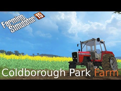 Farming Simulator 15 on Coldborough roll on the canola harvest