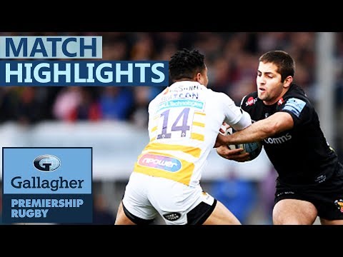 Exeter 19-26 Wasps | Exeter Slump To First Home League Defeat | Gallagher Premiership - Highlights