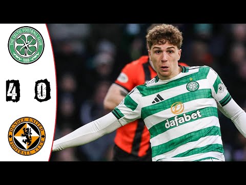 Celtic vs Dundee United 4-0 Highlights | Premiership - 2025/2026