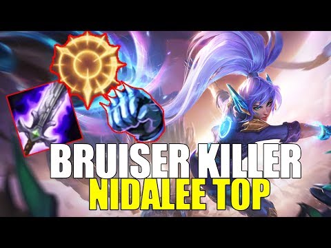 NEW NIDALEE TOP BUILD DESTROYS BRUISERS!! GET YOUR FREELO WHILE YOU CAN!
