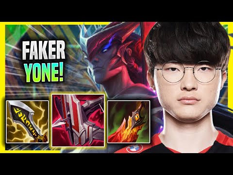 FAKER IS SO CRAZY WITH YONE! - T1 Faker Plays Yone MID vs Veigar! | Season 2022