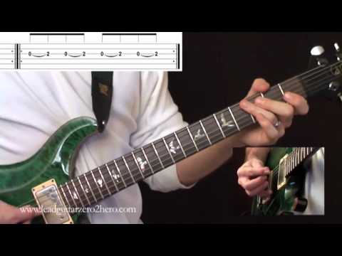 07 Learn Electric Guitar "Hammer On Exercises" - Rock Guitar Lesson